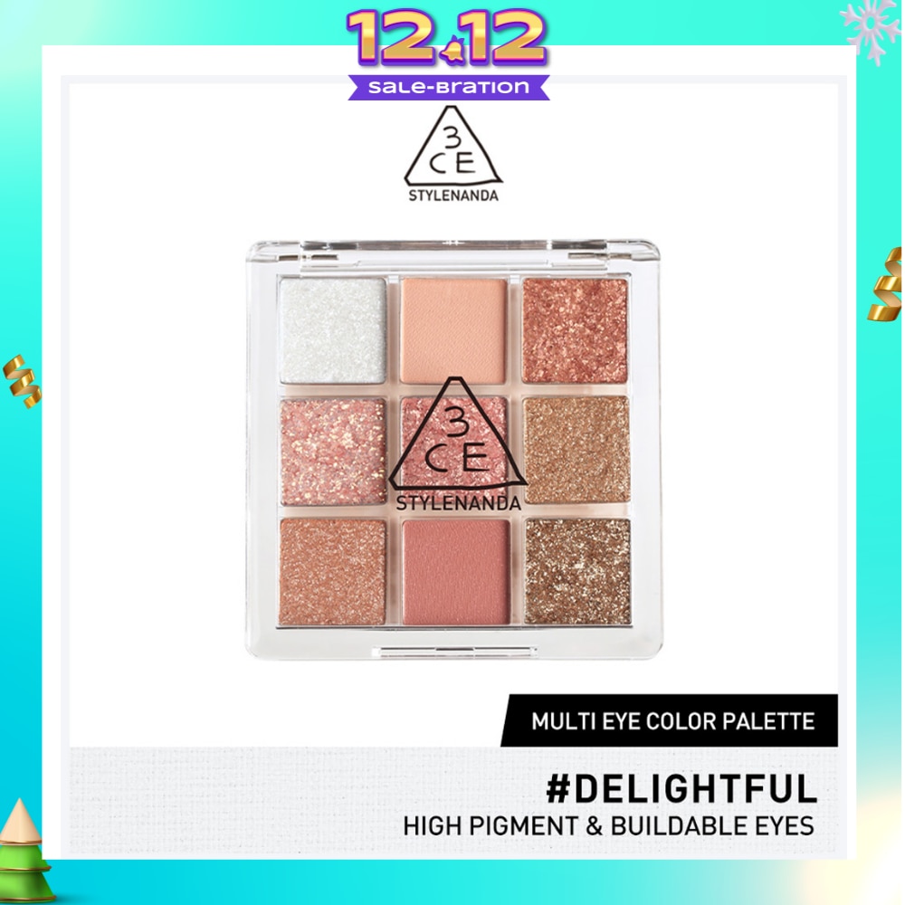 3CE Multi Eye Color Palette Clear #Delightful 1s