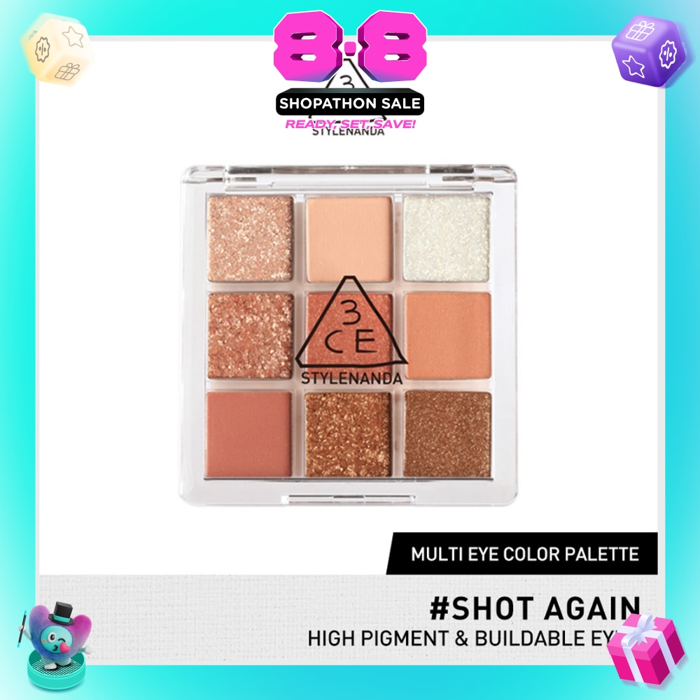 Multi Eye Color Palette Clear #Shot Again 1s