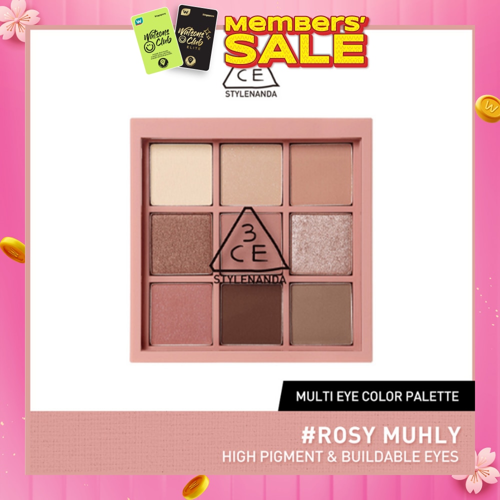 3CE Multi Eye Color Palette #Rosy Muhly 1s