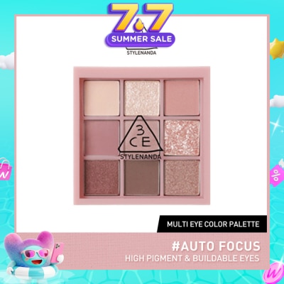3CE - Multi Eye Color Palette #Auto Focus 1s
