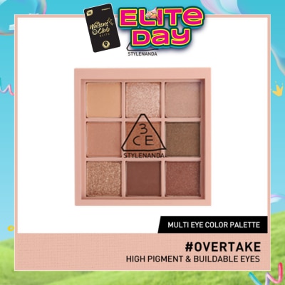 3CE - Multi Eye Color Palette #Overtake 1s