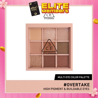 3CE Multi Eye Color Palette #Overtake 1s