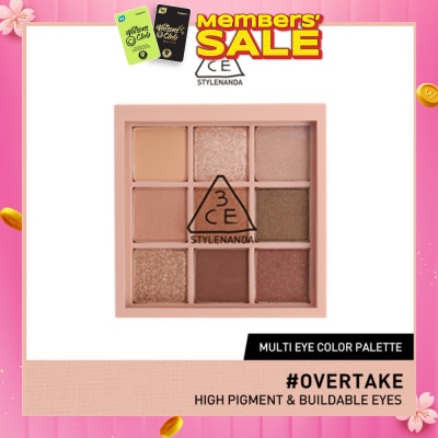 3CE Multi Eye Color Palette #Overtake 1s