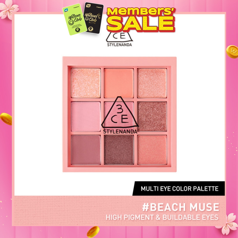 3CE Multi Eye Color Palette #Beach Muse 1s