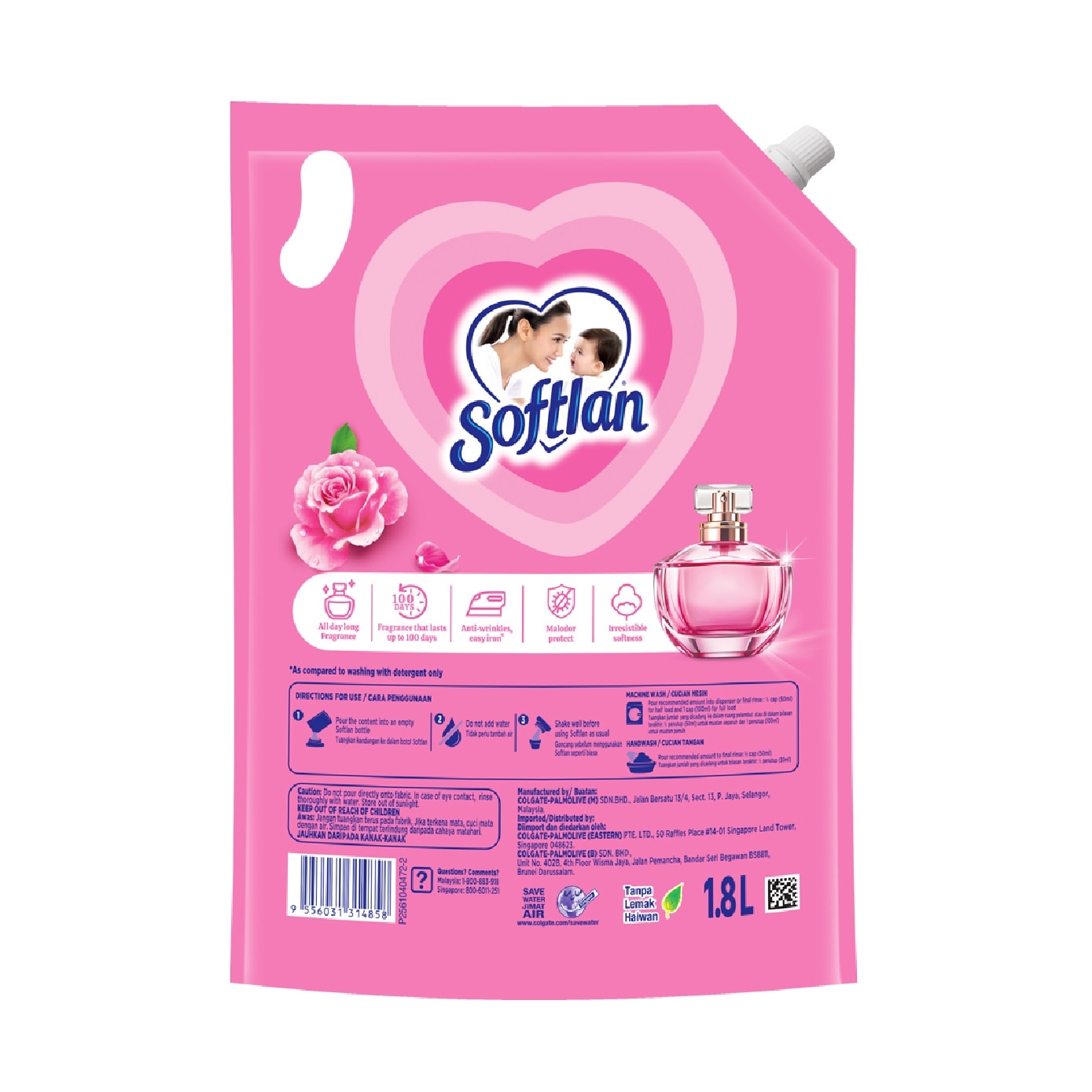 Floral Fantasy Fabric Conditioner 1.6L with Free 200ml image