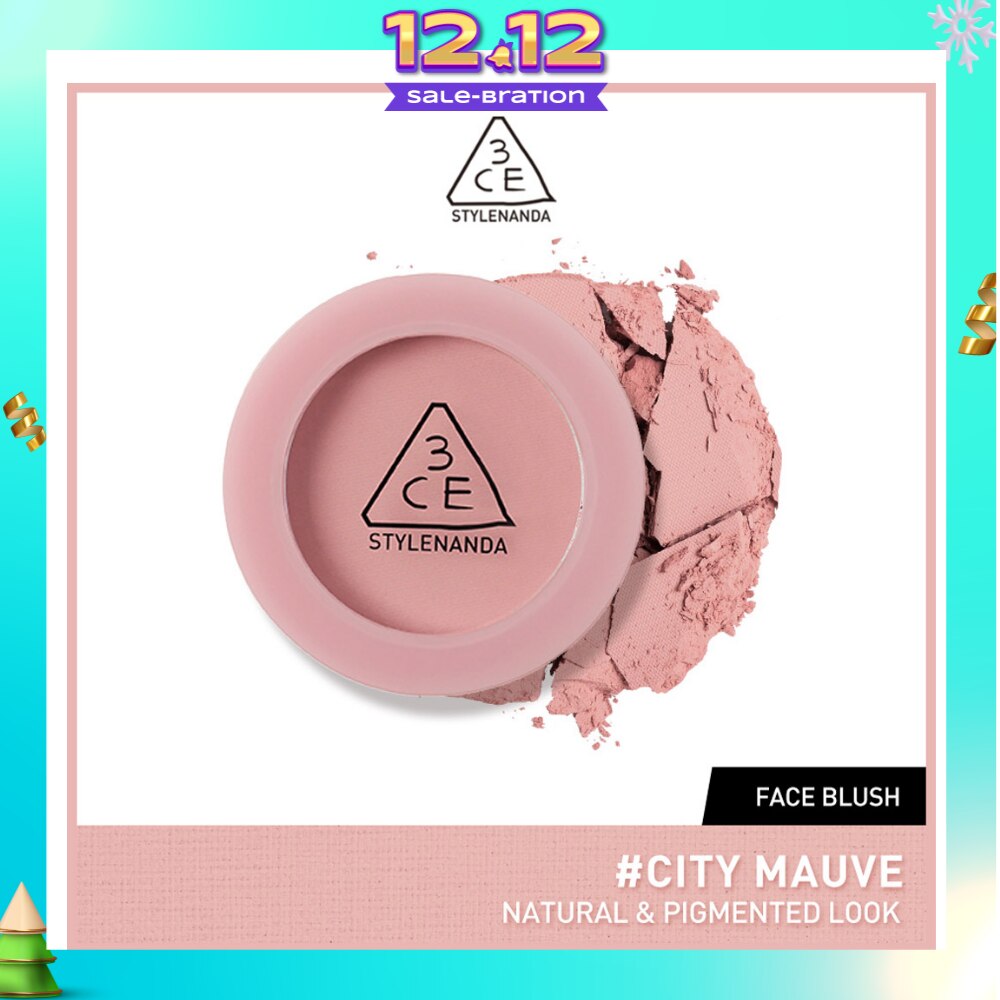 3CE Face Blush #City Mauve 1s