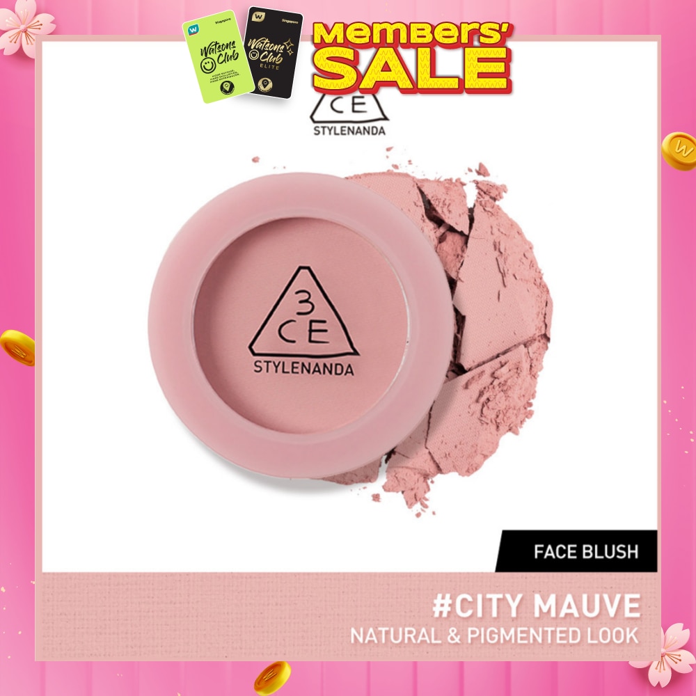 Face Blush #City Mauve 1s