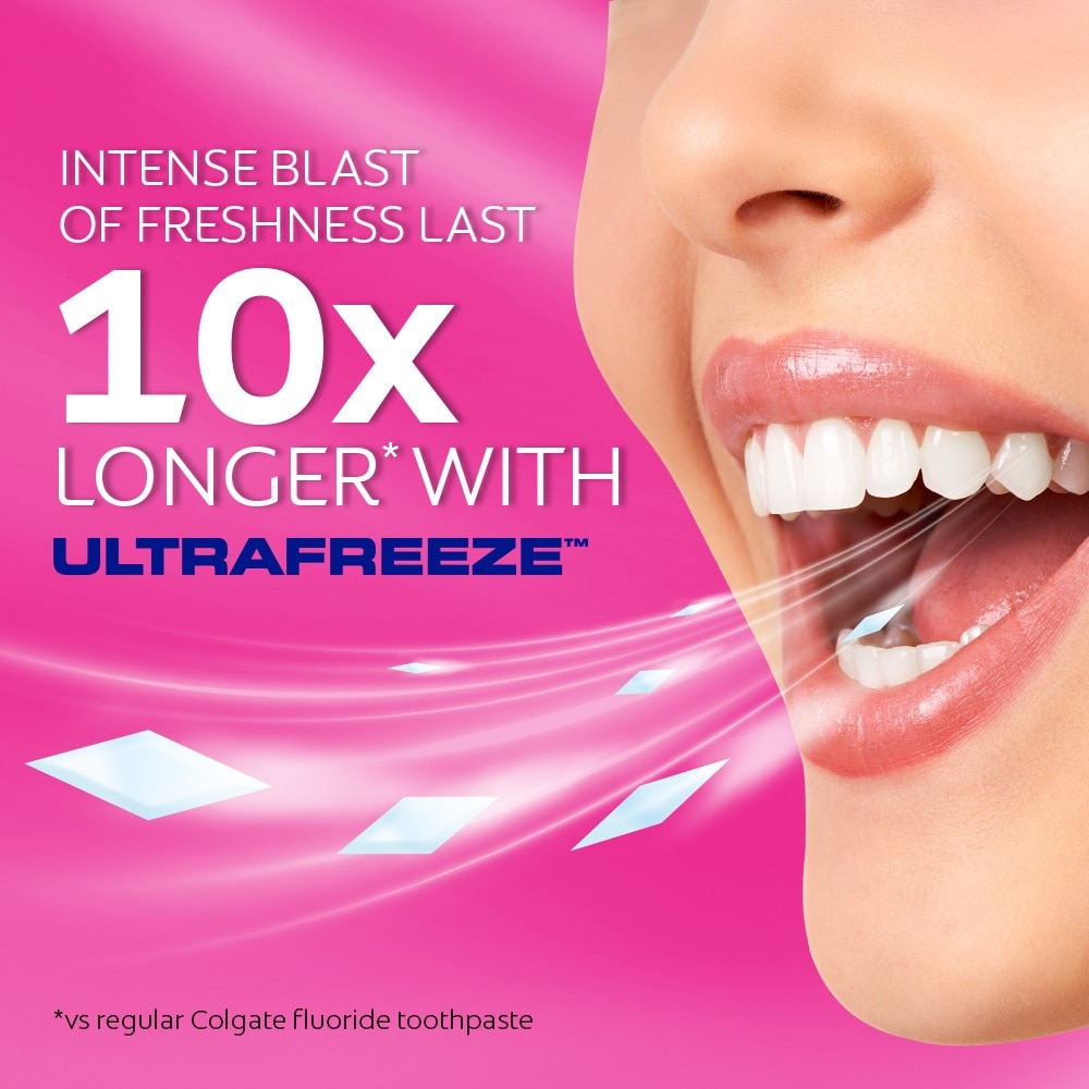Max Fresh With Mini Breath Strip Watermelon Blast Toothpaste 100g