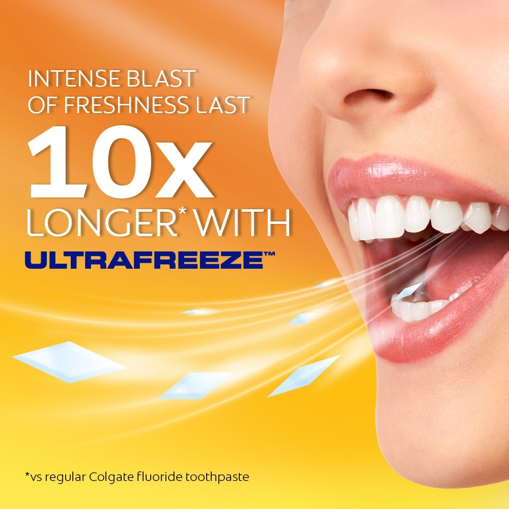 Max Fresh With Mini Breath Strip Peach Passion Toothpaste 100g