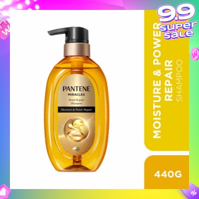 PANTENE Miracles Moisture & Power Repair Shampoo (For Dry & Damaged Hair) 440g