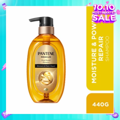 PANTENE Miracles Moisture & Power Repair Shampoo (For Dry & Damaged Hair) 440g