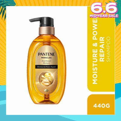 PANTENE Miracles Moisture & Power Repair Shampoo (For Dry & Damaged Hair) 440g