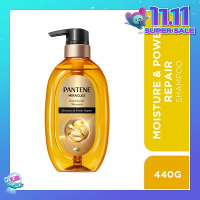 PANTENE Miracles Moisture & Power Repair Shampoo (For Dry & Damaged Hair) 440g