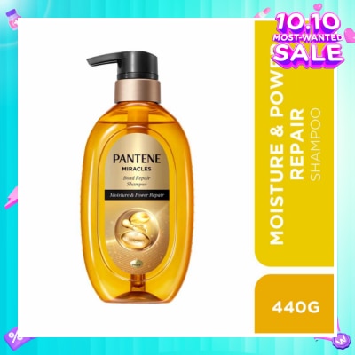 PANTENE Miracles Moisture & Power Repair Shampoo (For Dry & Damaged Hair) 440g