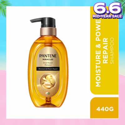 PANTENE Miracles Moisture & Power Repair Shampoo (For Dry & Damaged Hair) 440g