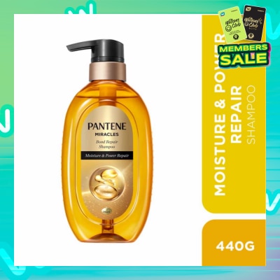 PANTENE Miracles Moisture & Power Repair Shampoo (For Dry & Damaged Hair) 440g