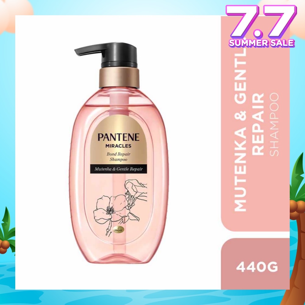 Miracles Mutenka & Gentle Repair Shampoo (To Gently Repairs Hair For All-Day Moisture) 440g
