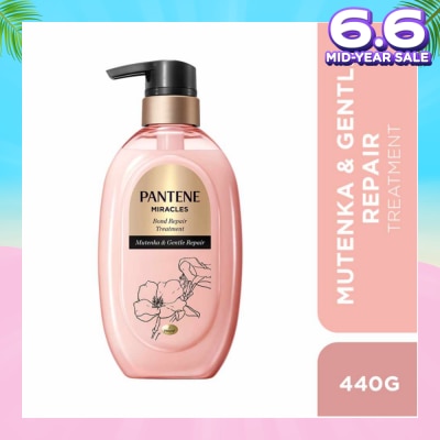 PANTENE Miracles Mutenka & Gentle Repair Treatment (To Gently Repairs Hair For All-Day Moisture) 440g