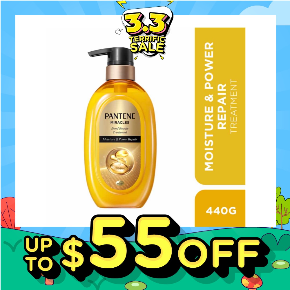 Miracles Moisture & Power Repair Treatment (For Dry & Damaged Hair) 440g