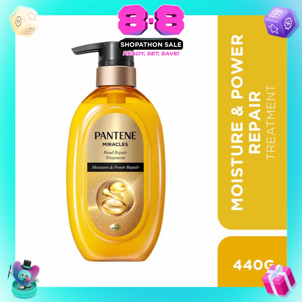 Miracles Moisture & Power Repair Treatment (For Dry & Damaged Hair) 440g
