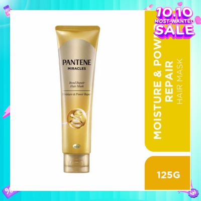 PANTENE Miracles Moisture & Power Repair Hair Mask (For Dry & Damaged Hair) 125g