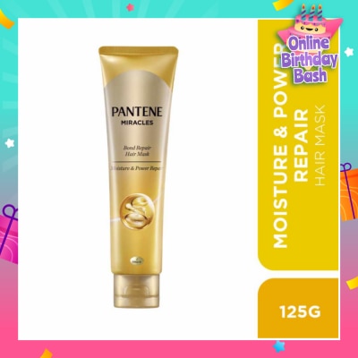 PANTENE Miracles Moisture & Power Repair Hair Mask (For Dry & Damaged Hair) 125g