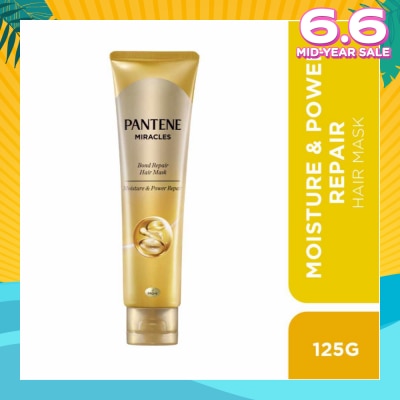 PANTENE Miracles Moisture & Power Repair Hair Mask (For Dry & Damaged Hair) 125g