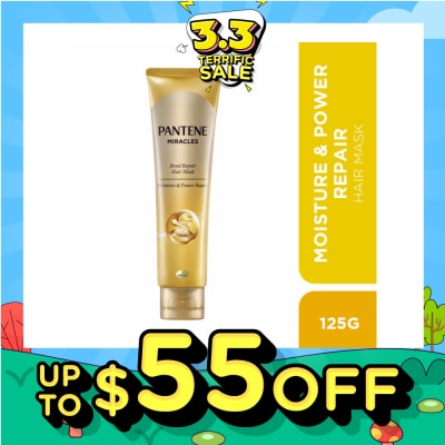 PANTENE Miracles Moisture & Power Repair Hair Mask (For Dry & Damaged Hair) 125g