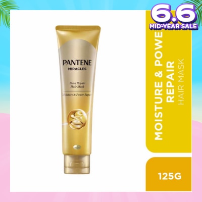 PANTENE Miracles Moisture & Power Repair Hair Mask (For Dry & Damaged Hair) 125g