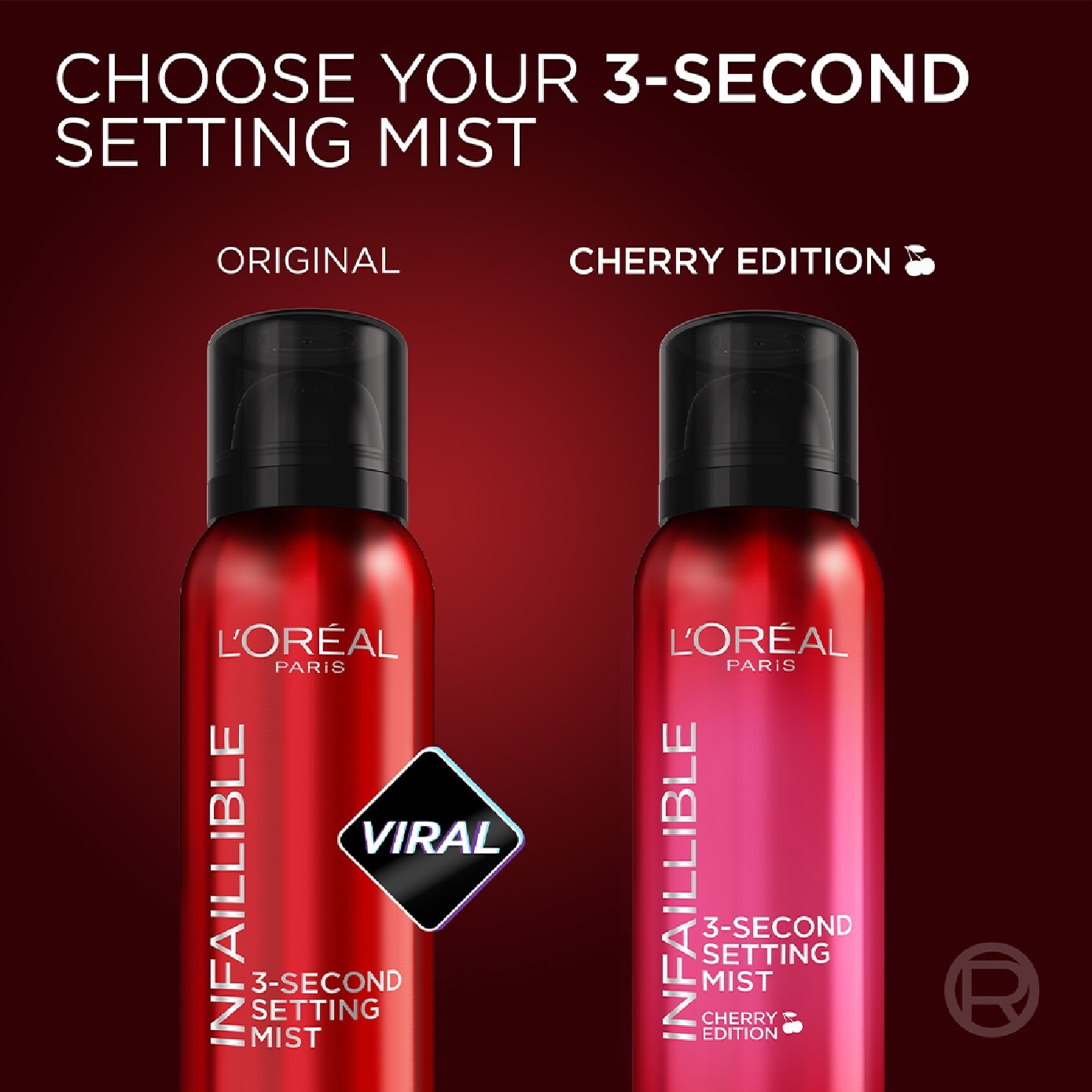 Infalillible 3 Second Setting Mist Cherry Edition 81g image
