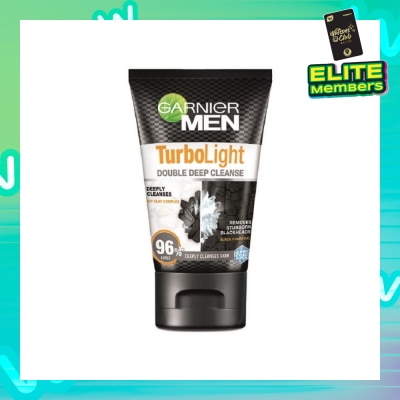 GARNIER MEN Turbo Light Oil Control Double Deep Cleansing Foam (Oil Control)100ml