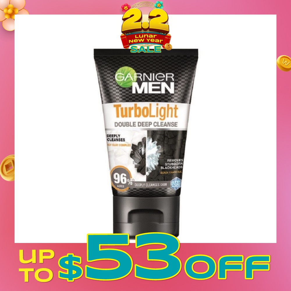 Turbo Light Oil Control Double Deep Cleansing Foam (Oil Control)100ml