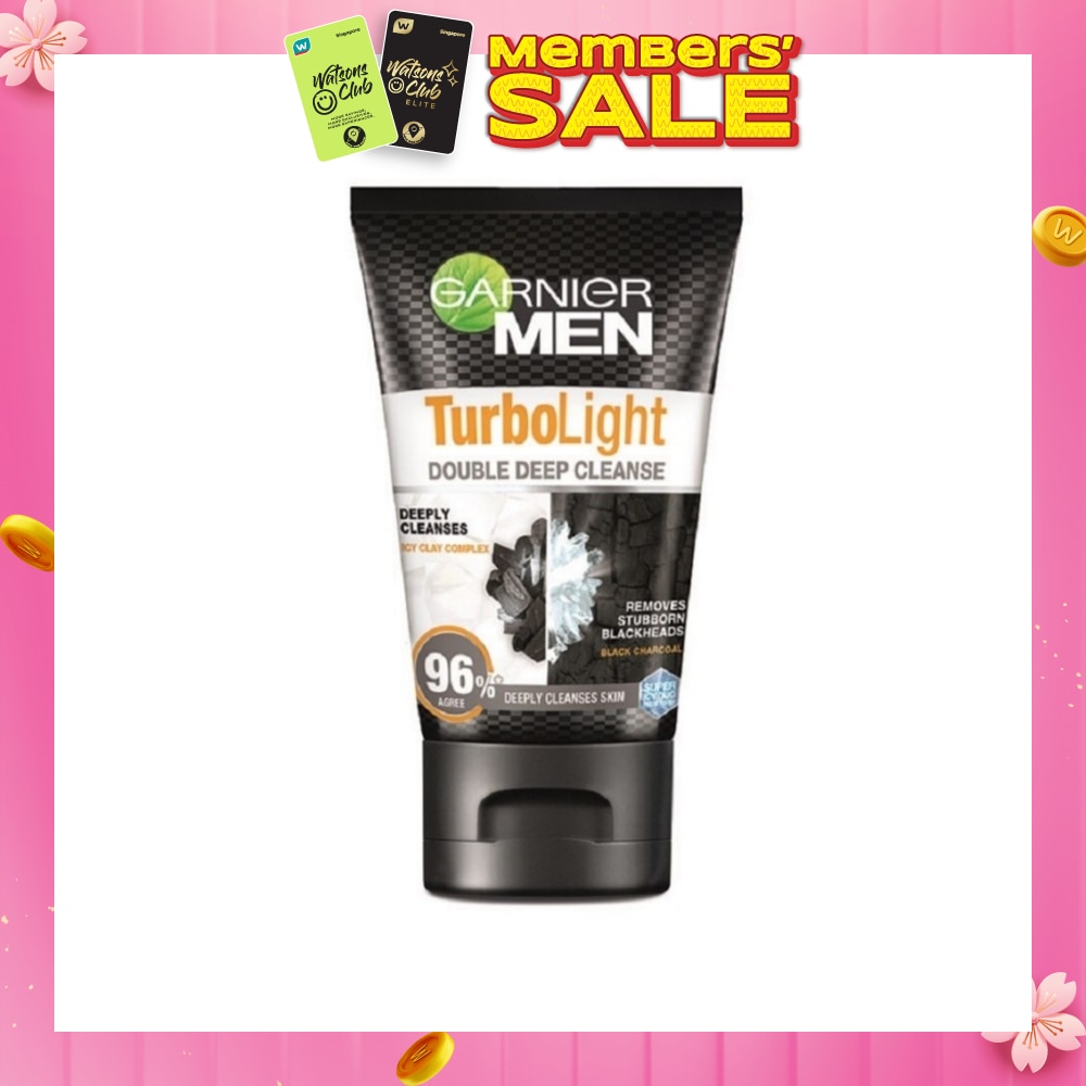 Turbo Light Oil Control Double Deep Cleansing Foam (Oil Control)100ml