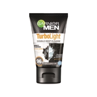 GARNIER MEN Turbo Light Oil Control Double Deep Cleansing Foam (Oil Control)100ml