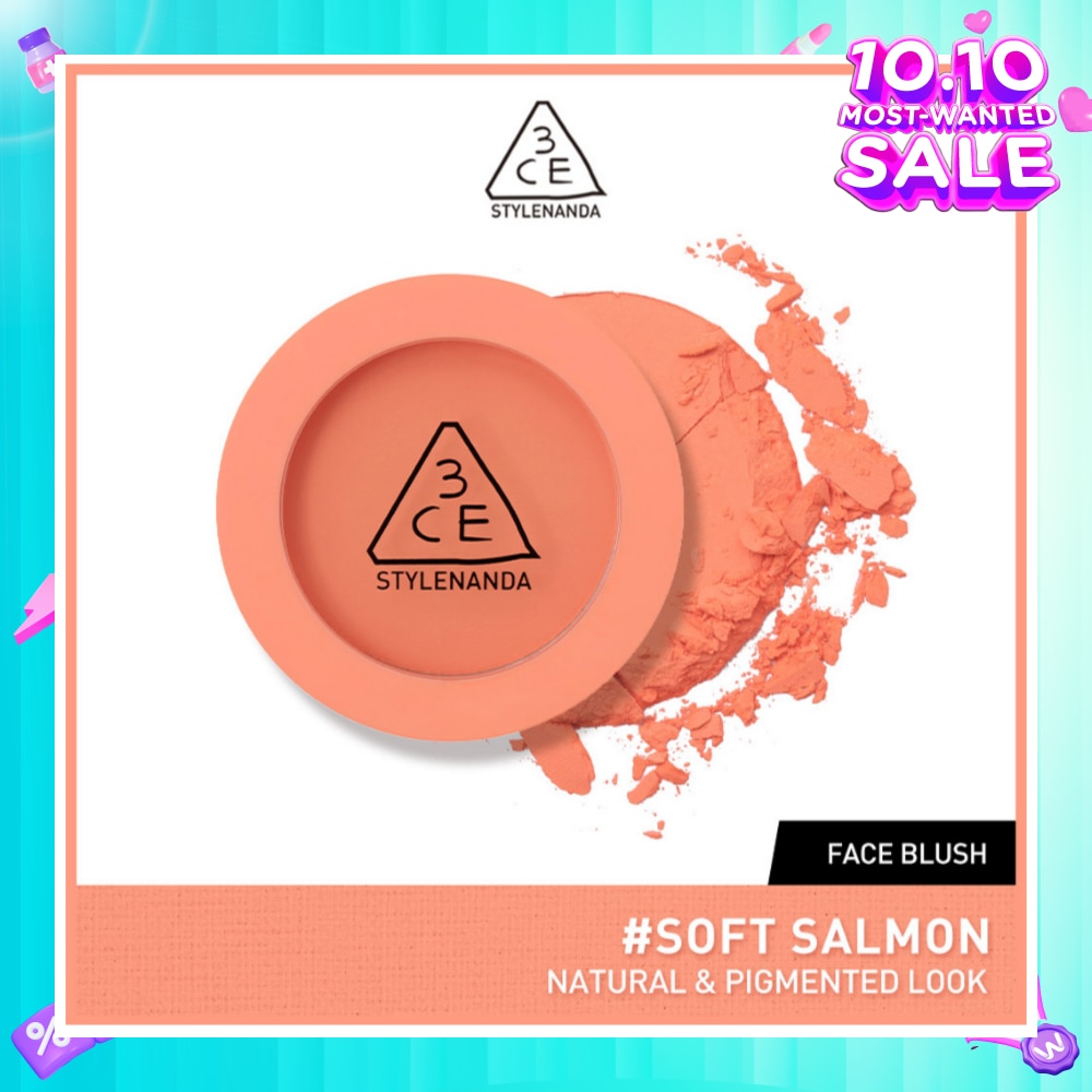 3CE Face Blush #Soft Salmon 1s