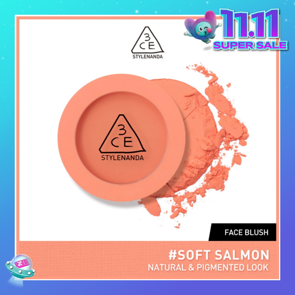 3CE Face Blush #Soft Salmon 1s