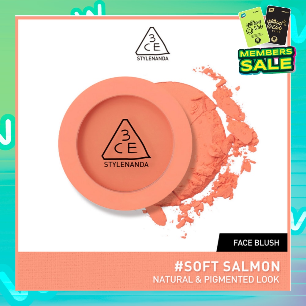 3CE Face Blush #Soft Salmon 1s