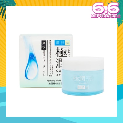 HADA LABO Hydrating Water Gel (Light Weight, Fast Absorbing Gel Texture Suitable For Combination And Oily Skin) 50g