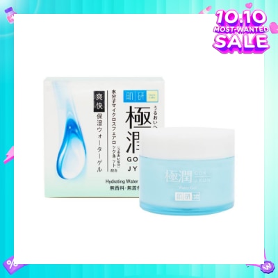 HADA LABO Hydrating Water Gel (Light Weight, Fast Absorbing Gel Texture Suitable For Combination And Oily Skin) 50g