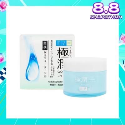 HADA LABO Hydrating Water Gel (Light Weight, Fast Absorbing Gel Texture Suitable For Combination And Oily Skin) 50g