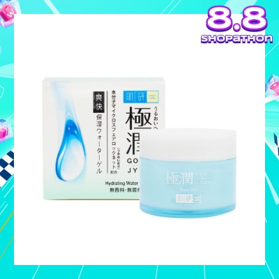 HADA LABO Hydrating Water Gel (Light Weight, Fast Absorbing Gel Texture Suitable For Combination And Oily Skin) 50g