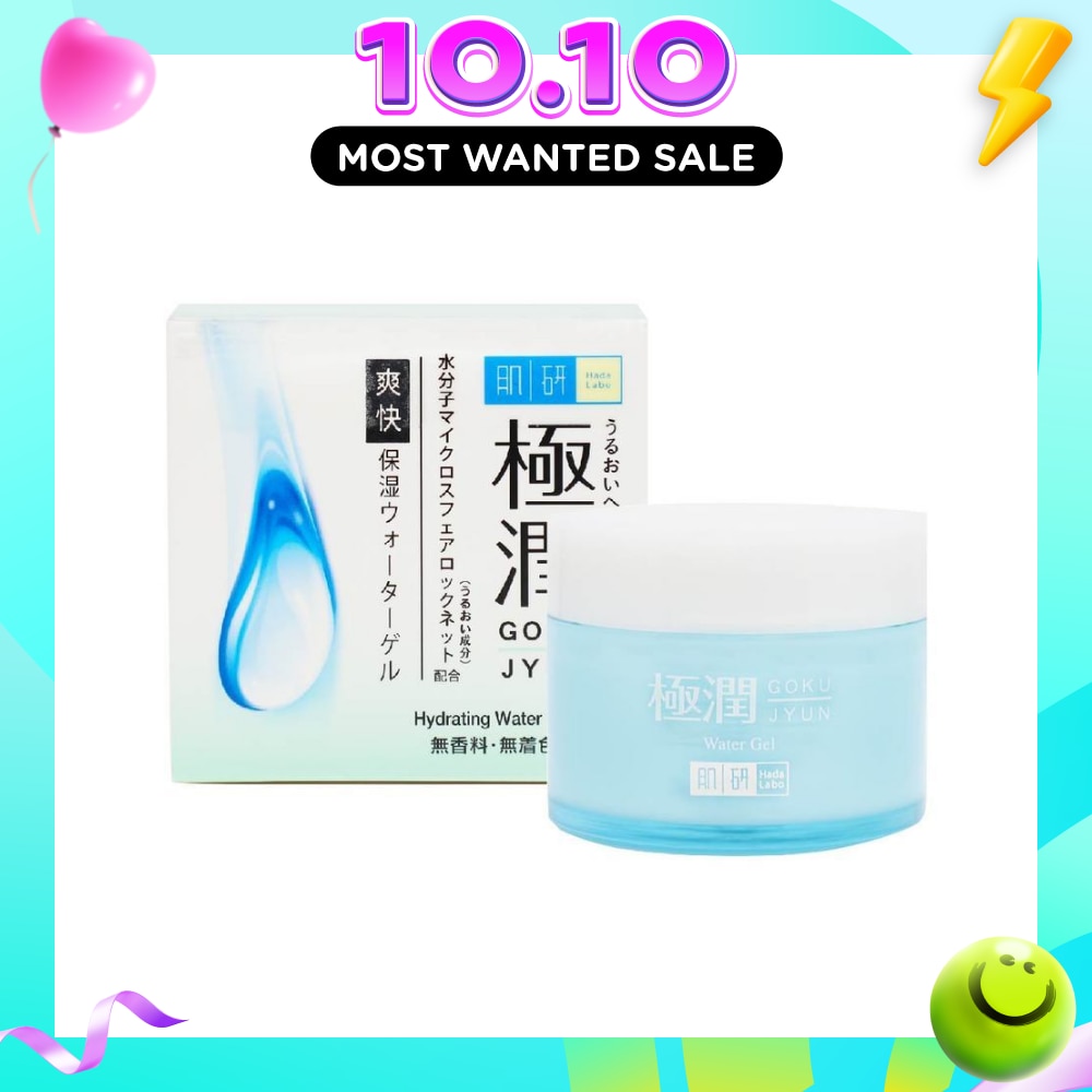 SKIN H WATER GEL(6個まとめて) HADA LABO Hydrating Water Gel (Light Weight, Fast Absorbing Gel