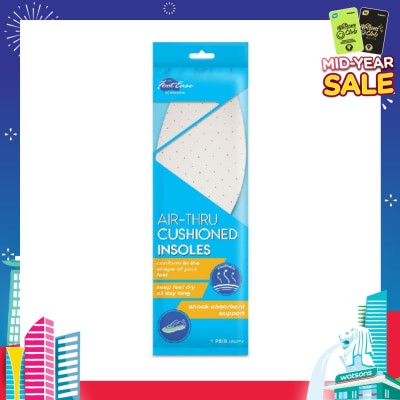FOOTEASE BY WATSONS Air-Thru Cushioned Insole 1s