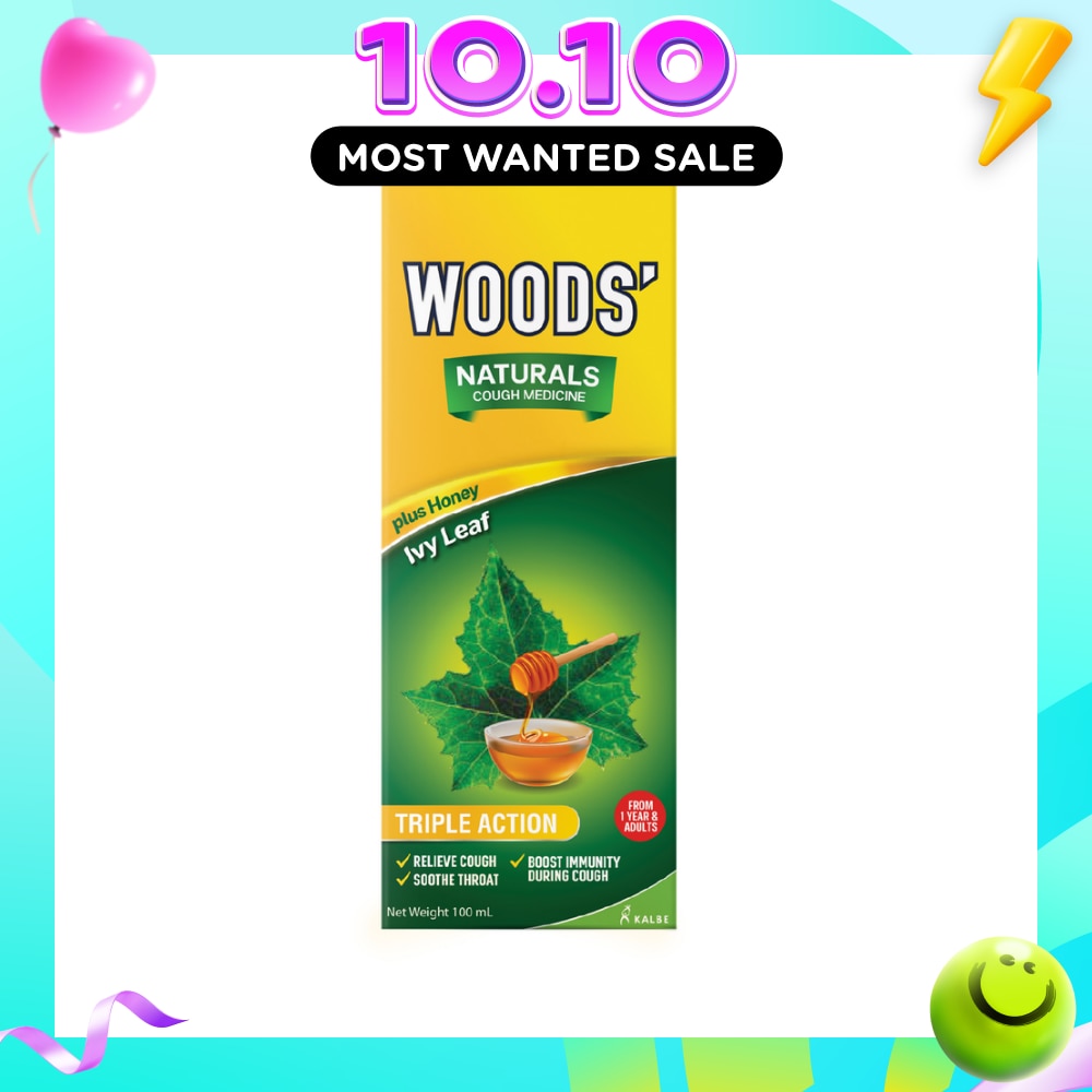 WOODS HERBALMINT COUGH SYRUP 100ML image