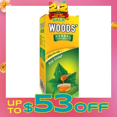 WOODS WOODS HERBALMINT COUGH SYRUP 100ML