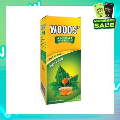 WOODS WOODS HERBALMINT COUGH SYRUP 100ML