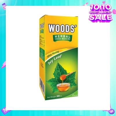 WOODS WOODS HERBALMINT COUGH SYRUP 200ML