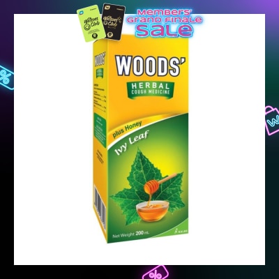 WOODS WOODS HERBALMINT COUGH SYRUP 200ML