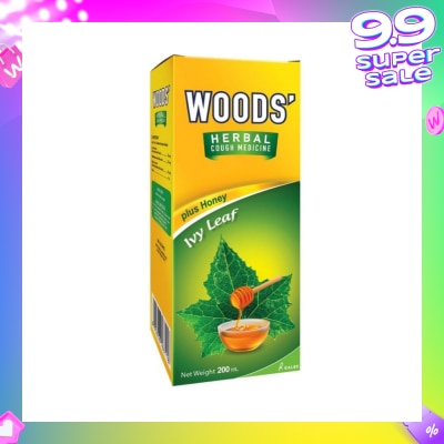 WOODS WOODS HERBALMINT COUGH SYRUP 200ML