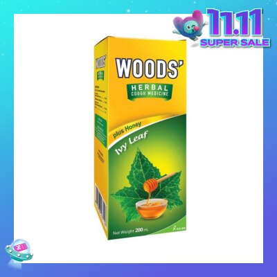 WOODS WOODS HERBALMINT COUGH SYRUP 200ML